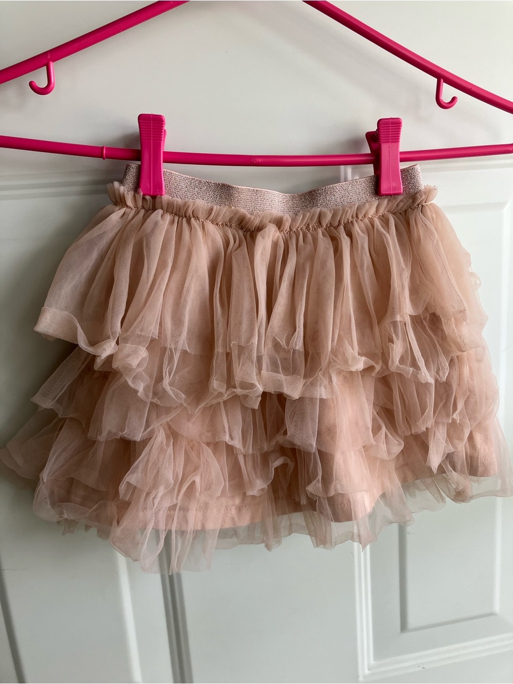 Zara pink tulle tutu size 6